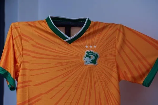 Maillot C&ocirc;te d'Ivoire 3 &eacute;toiles