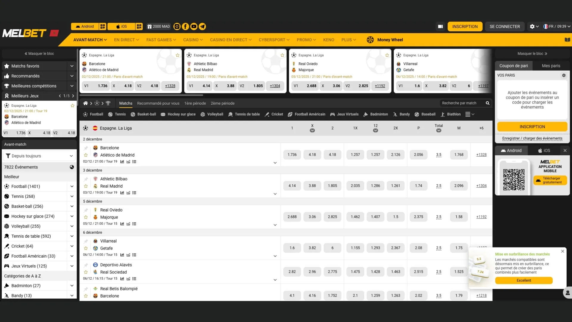 Melbet fait partie des meilleurs sites pour parier sur la Coupe du monde de foot