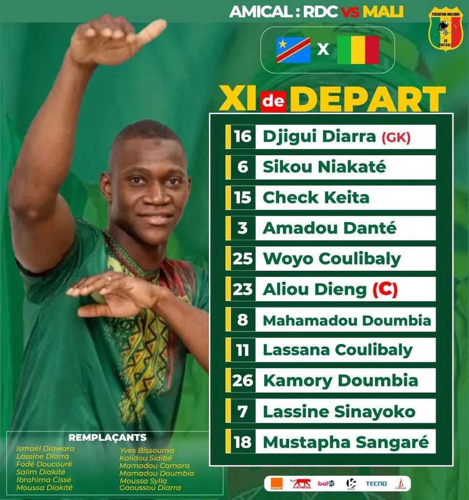 Compo Mali contre RDC