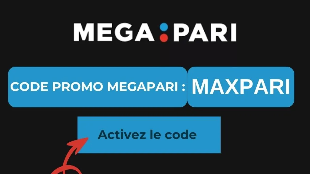 Utilisez le code promo Megapari lors de votre inscription