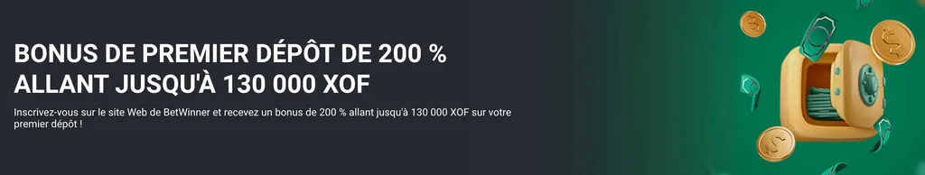 Nous avons une opinion positive du bonus de bienvenue Betwinner