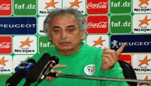 Algérie-Halilhodzic : “Faire un match d’exception contre l’Allemagne”