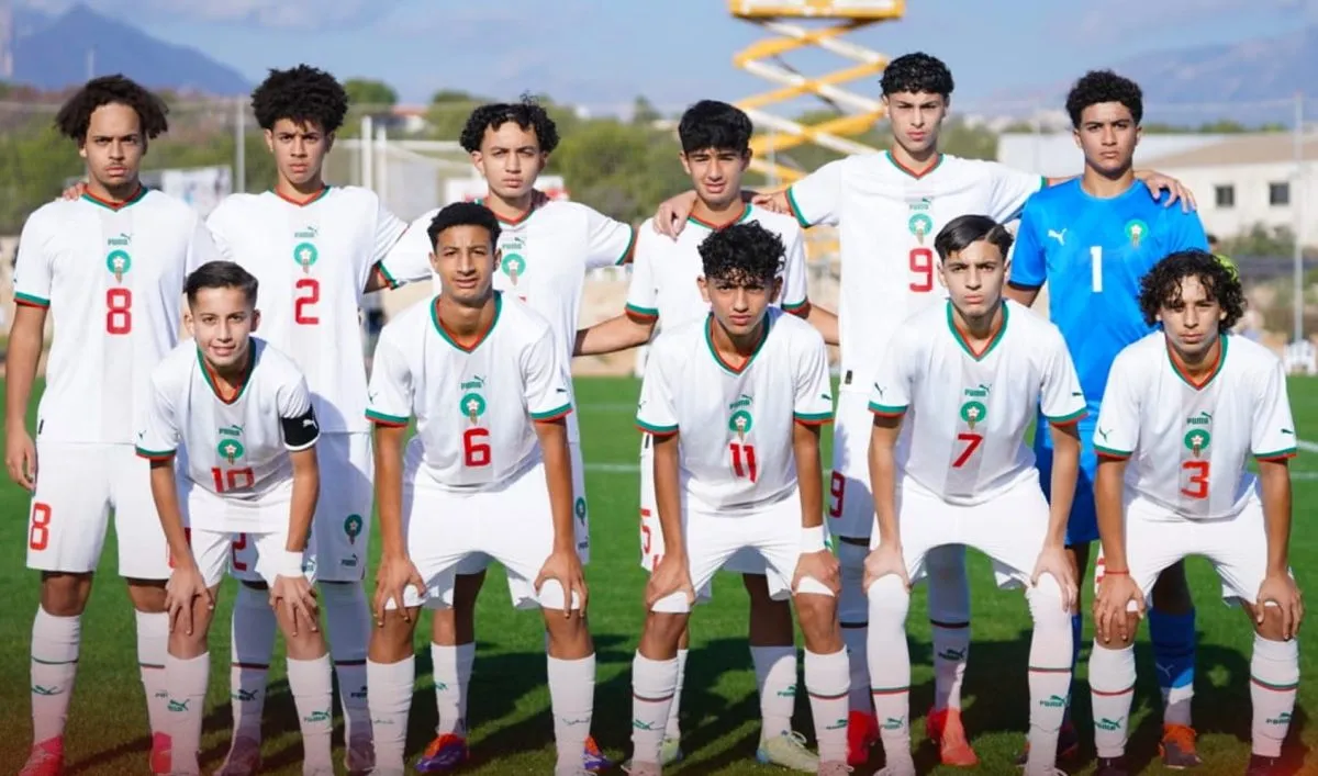 Ilyes Bennane &eacute;tablit un record avec les U15 du Maroc