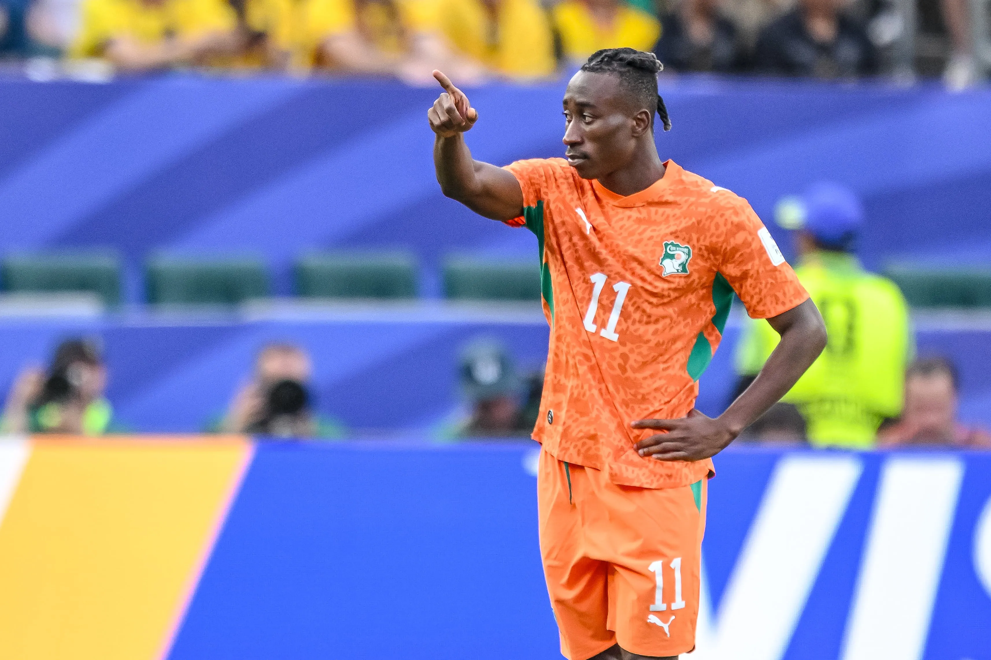 Yan Diomand&eacute;, C&ocirc;te d'Ivoire