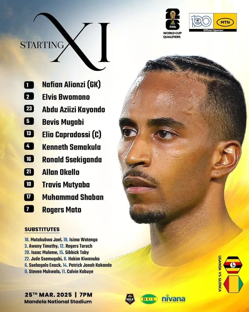 Compo Ouganda contre Guin&eacute;e