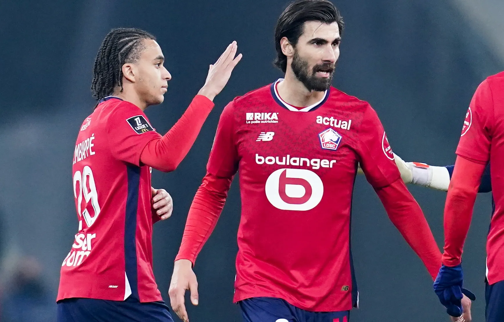 Lille OSC LOSC Ethan Mbappé André Gomes