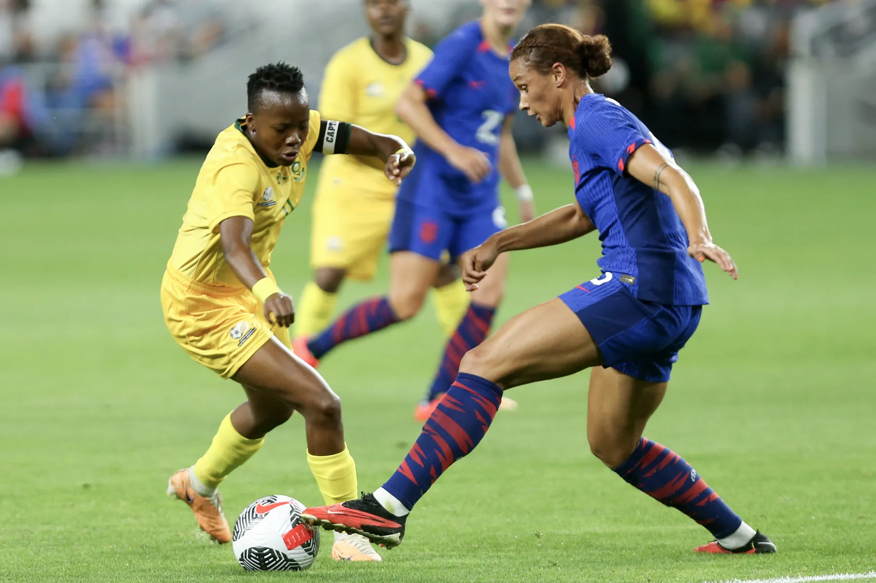 Thembi Kgatlana, Afrique du sud f&eacute;minine