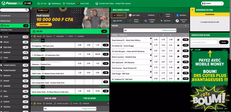 Premier Bet Zone : ouvrir un compte avec notre guide complet en 2026