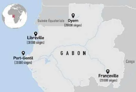 Photos : les 4 stades de la CAN 2017