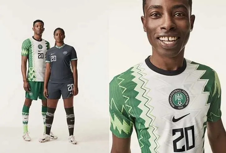 Nigeria : le nouveau maillot d&eacute;voil&eacute; !