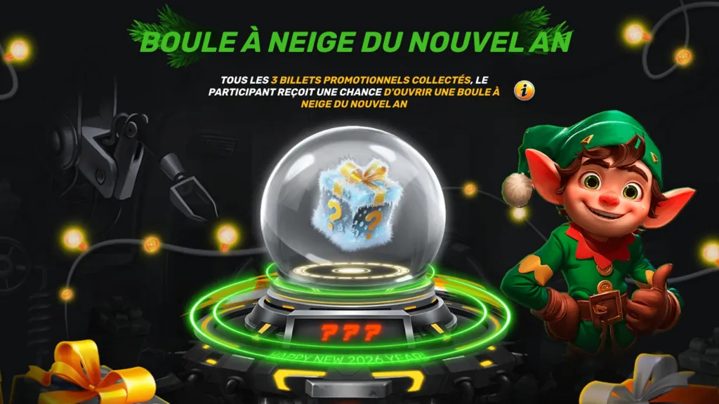 Gagnez des prix pour le Nouvel An grâce au promo code melbet