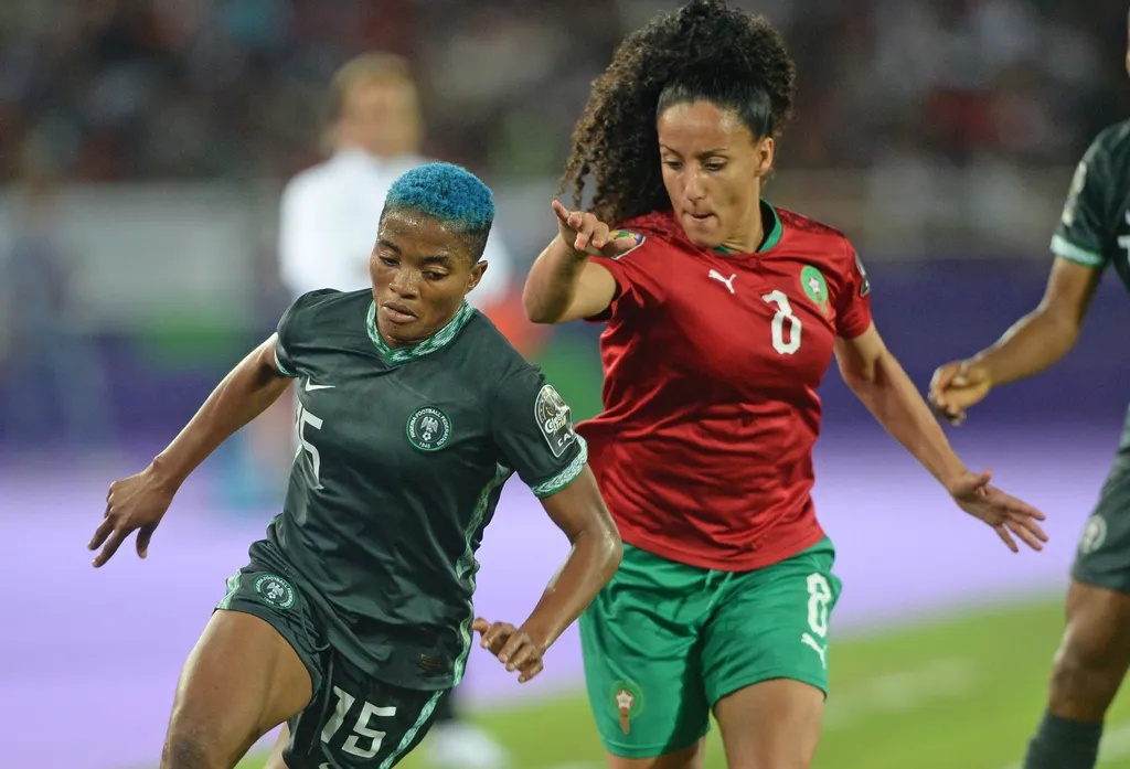 Nigeria, Maroc, CAN f&eacute;minine, Rasheedat Ajibade, Salma Amani