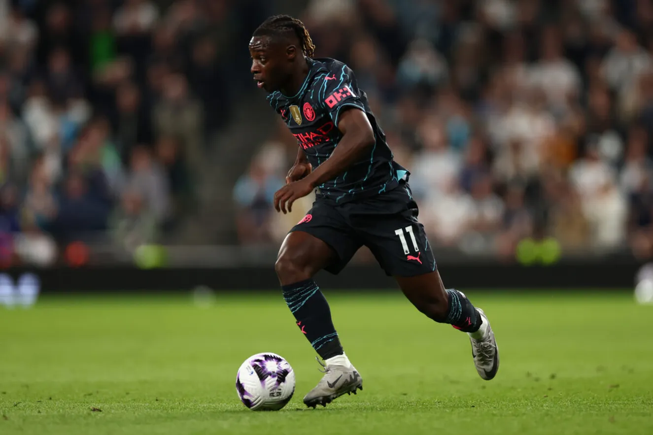 J&eacute;r&eacute;my Doku Man City