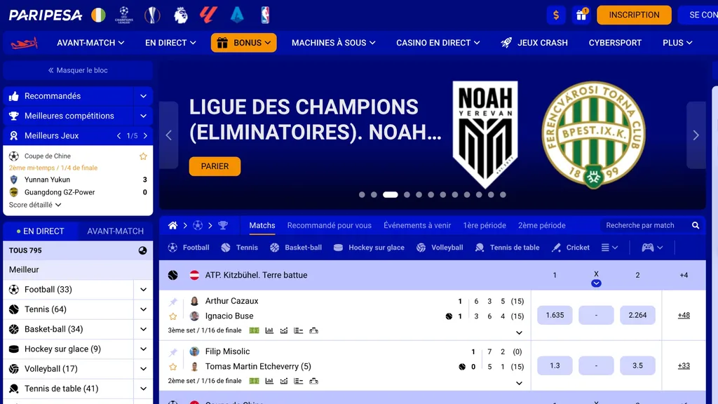 Le bookmaker Paripesa propose une offre de jeu très large au public ivoirien