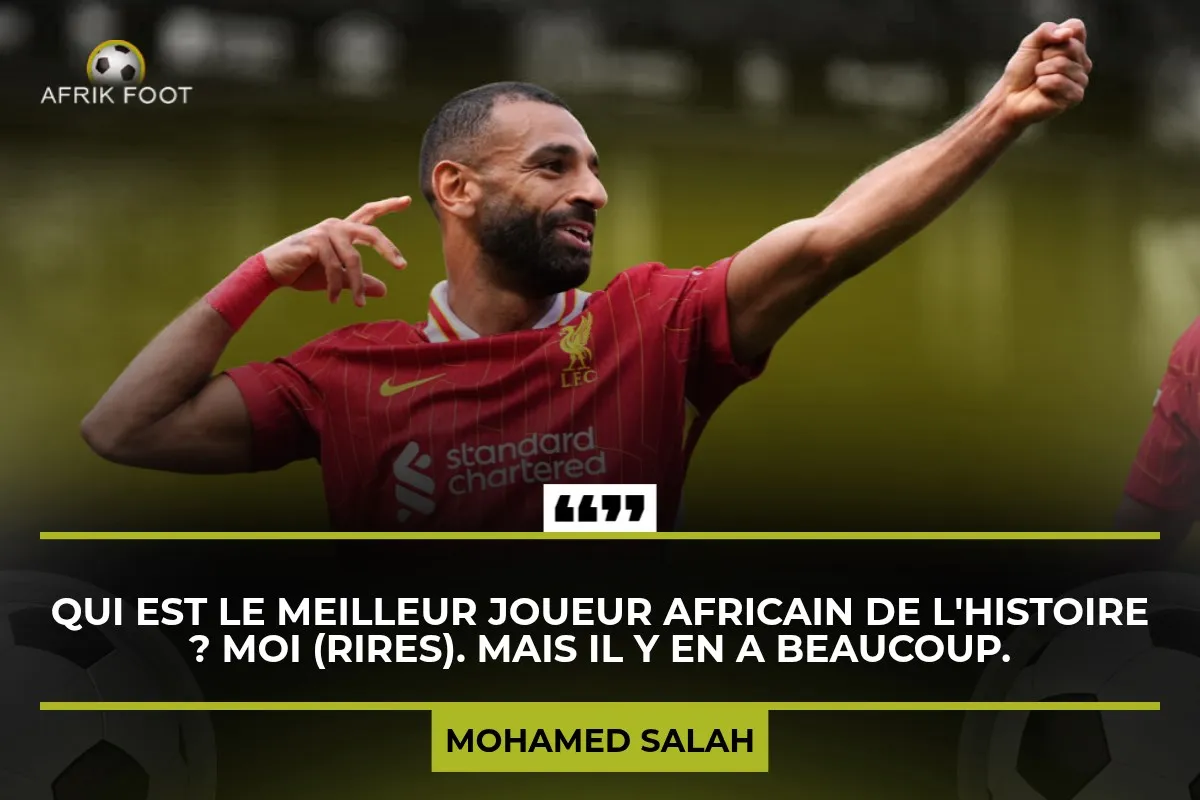 &ldquo;C&rsquo;est moi&rdquo;&hellip; Mohamed Salah m&eacute;rite-il vraiment le statut de meilleur joueur africain de l&rsquo;histoire ?