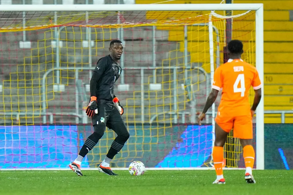Yahia Fofana, le gardien de l'&eacute;quipe du C&ocirc;te d'Ivoire, champion d'Afrique 2023