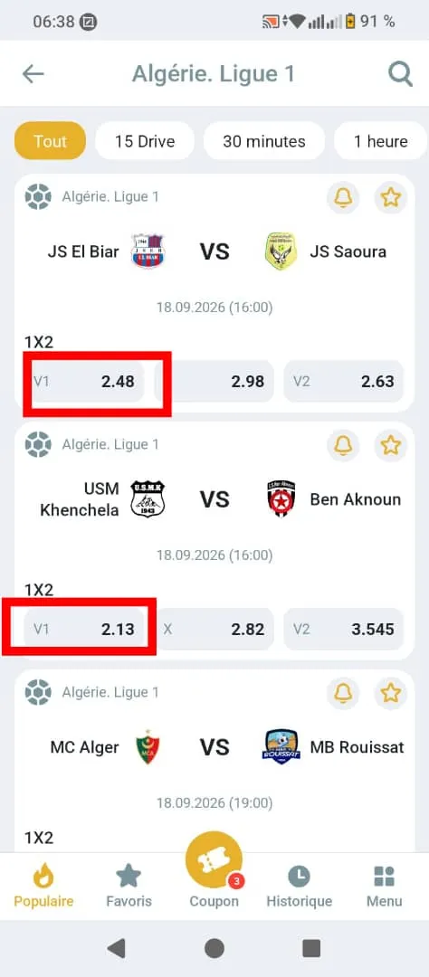 Bonus d'inscription sur MelBet : validation du bonus sport