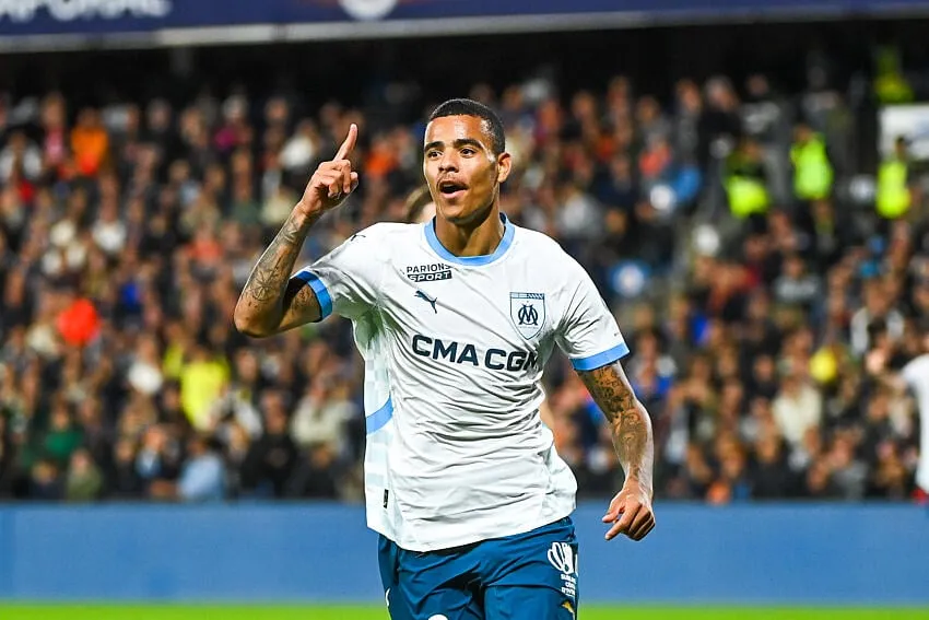 Pronostic OM &ndash; PSG : quelle cote pour un but de Mason Greenwood ?