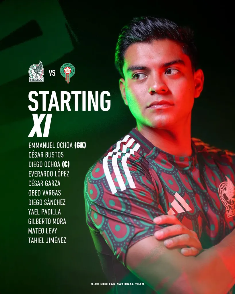 Compo Mexique contre Maroc