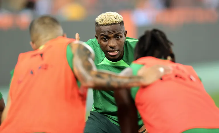 Nigeria : Osimhen et les Super Eagles en gr&egrave;ve avant le barrage contre le Gabon !