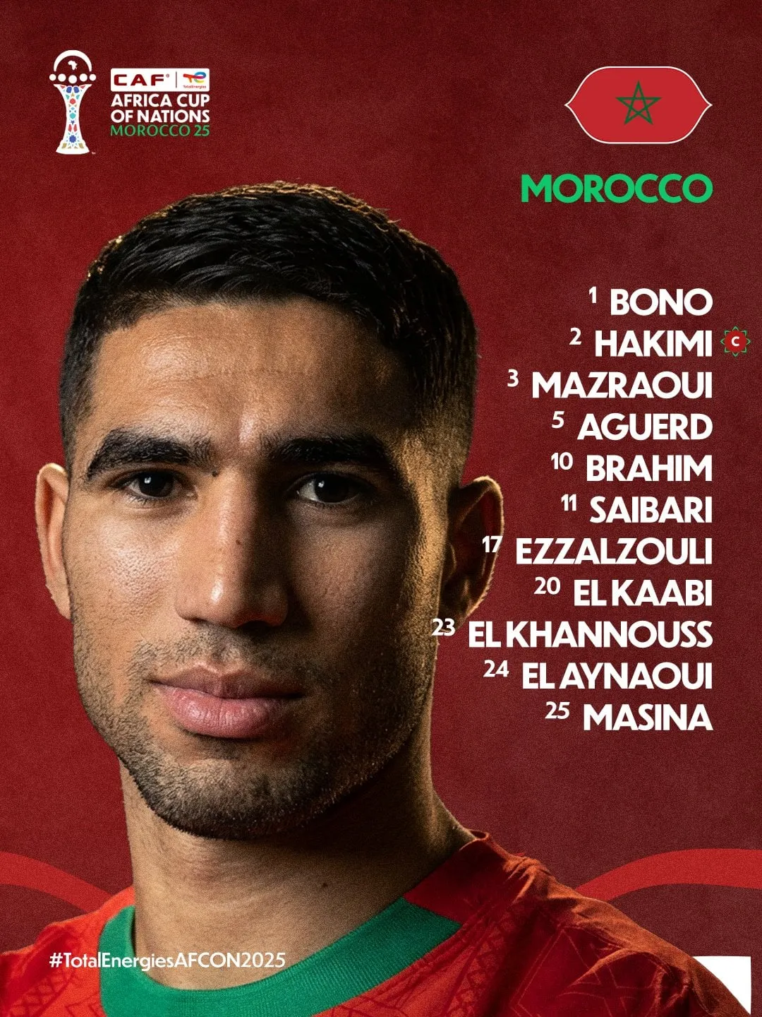 Compo Maroc contre Tanzanie