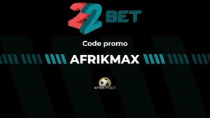 Code promo 22bet AFRIKMAX : 50,000 XOF de bonus de bienvenue en 2025