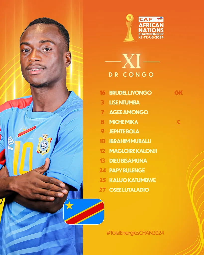 Compo RDC A&rsquo; contre Kenya A&rsquo; CHAN 2025