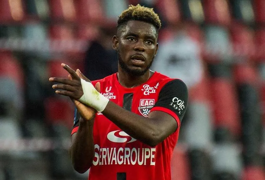 Guingamp&nbsp;: la blessure horrible d&rsquo;Eboa Eboa