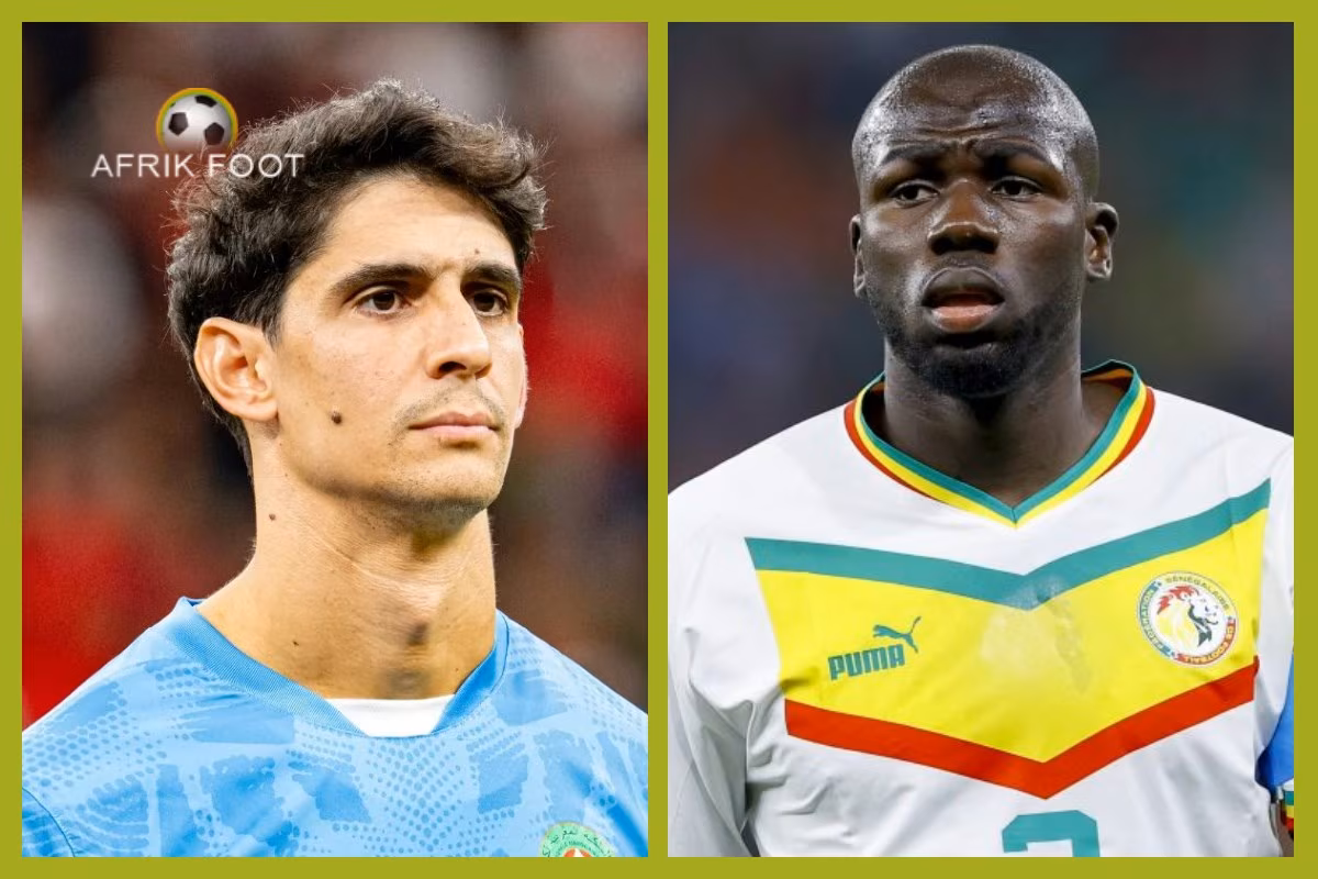 S&eacute;n&eacute;gal-Maroc : le geste touchant de Yassine Bounou avec Kalidou Koulibaly