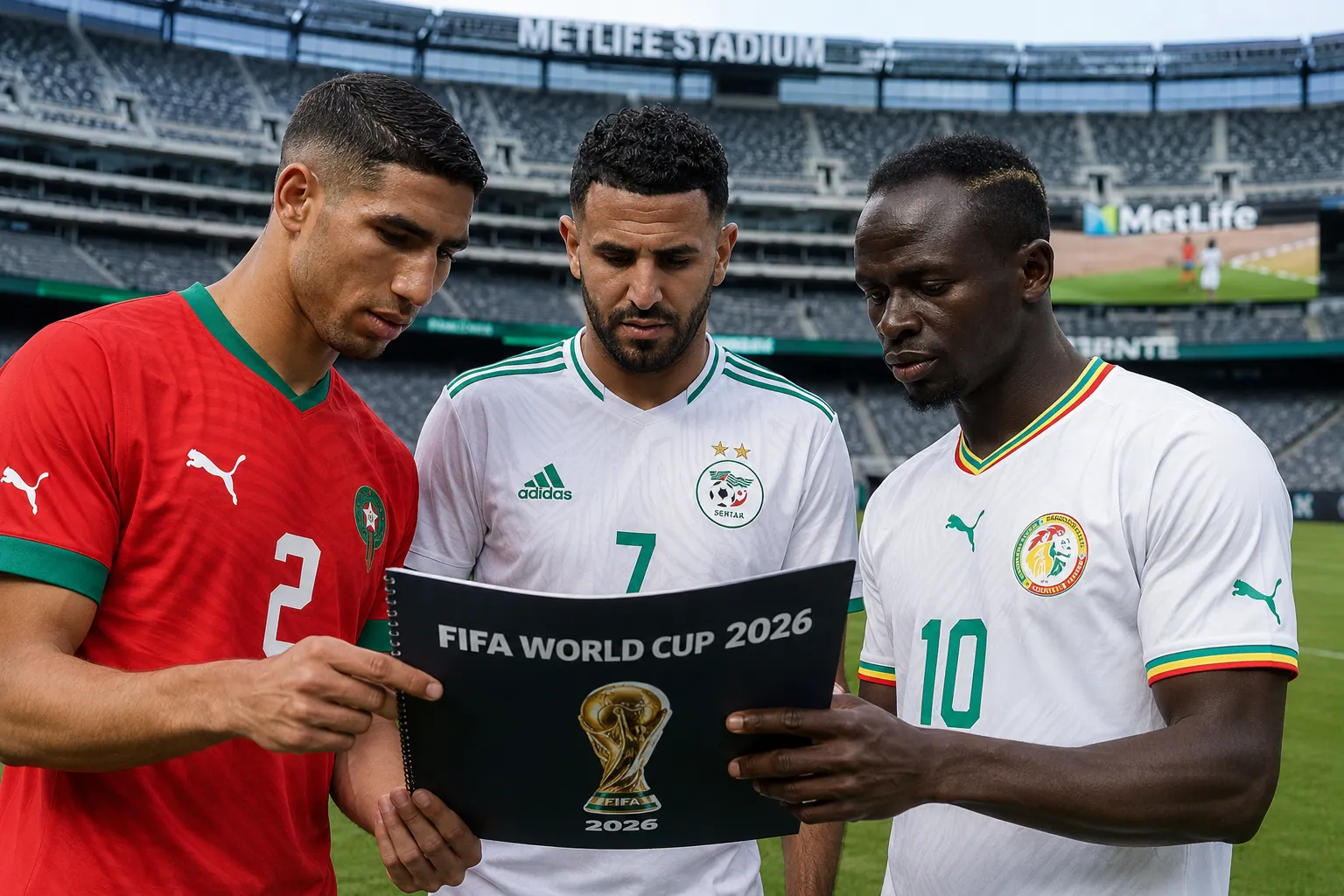 Hakimi Man&eacute; Mahrez