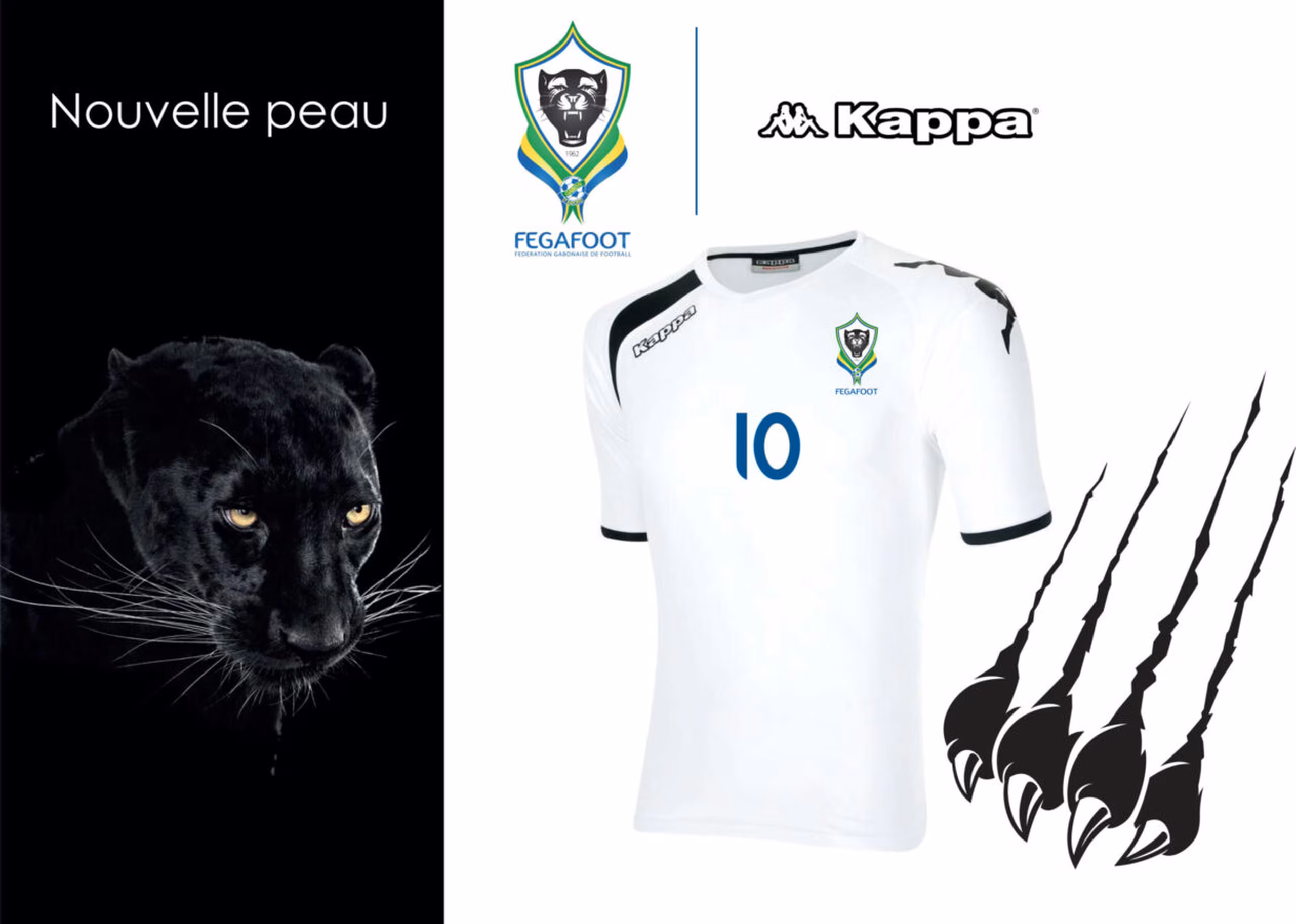 CAN 2019 : le Gabon d&eacute;voile son nouveau maillot !