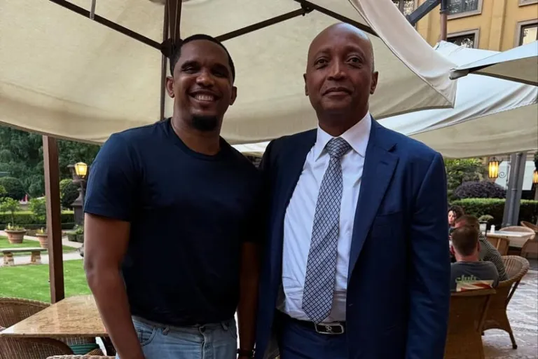 CAF : Motsepe réagit à l’élection de Samuel Eto’o