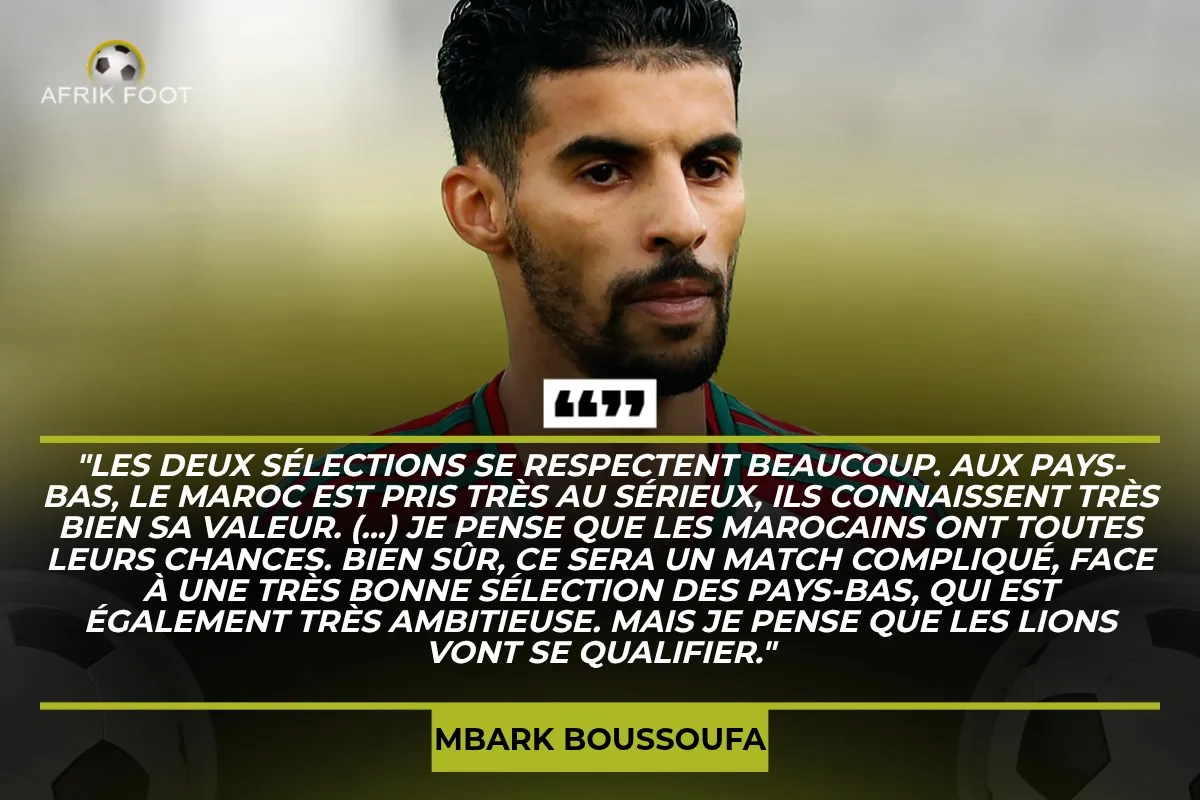 Mbark Boussoufa, Maroc