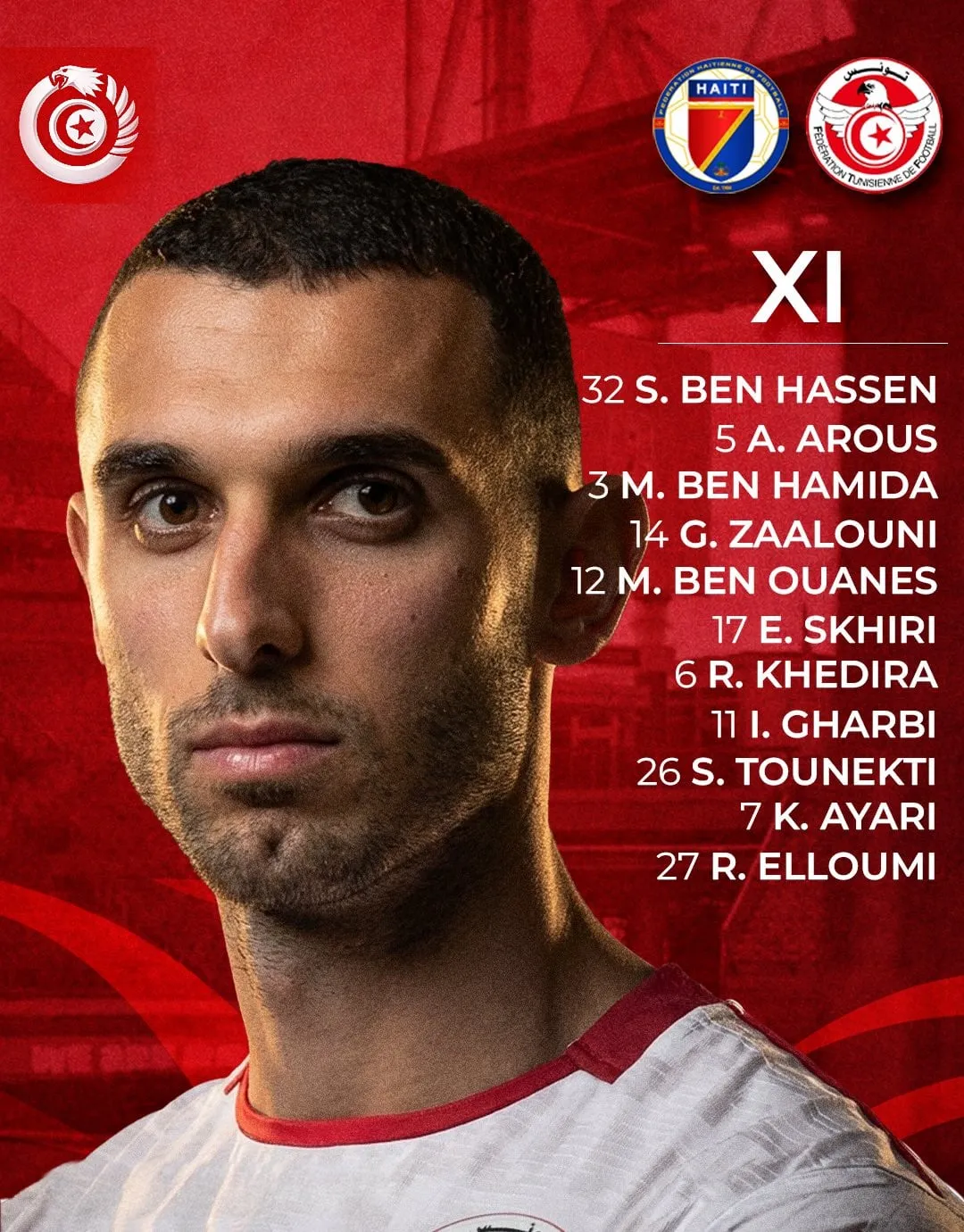 Compo Tunisie contre Ha&iuml;ti