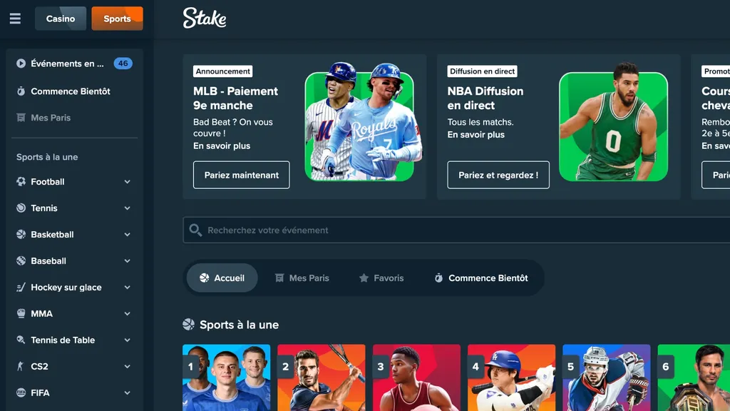 Stake Côte d'Ivoire est la référence ultime des paris sportifs en ligne 