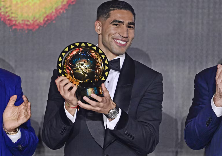 Ballon d&rsquo;Or Africain : le Parc des Princes rend gloire &agrave; Achraf Hakimi