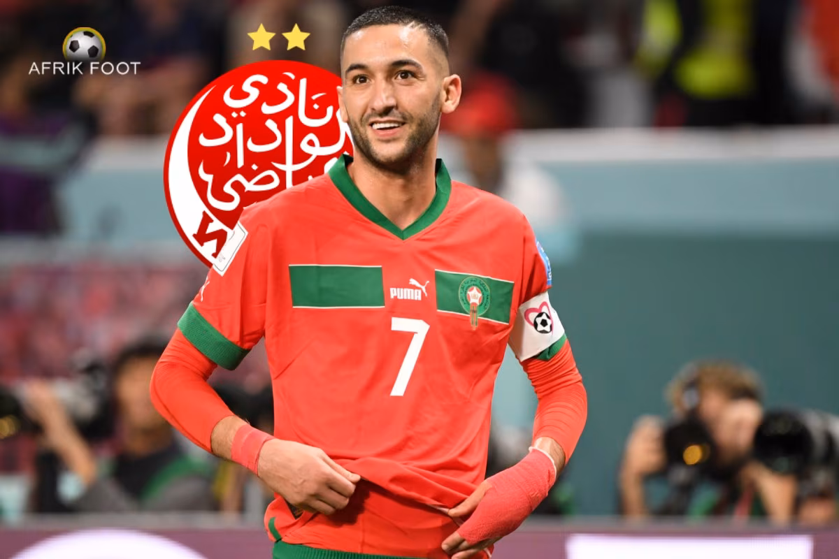 La CAN en t&ecirc;te, Hakim Ziyech va signer au Maroc !
