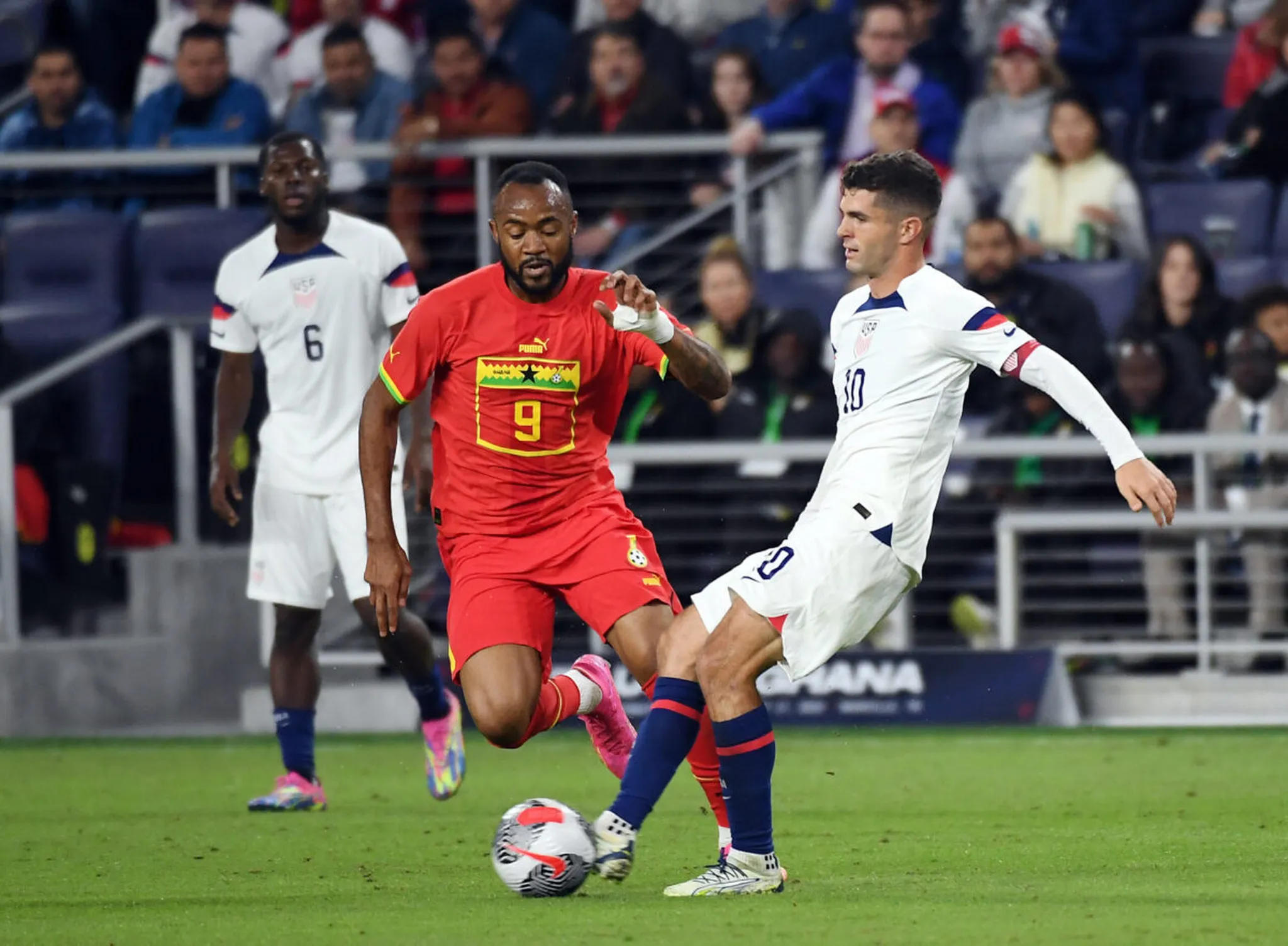 Amical&nbsp;: les &Eacute;tats-Unis en collent 4 au Ghana