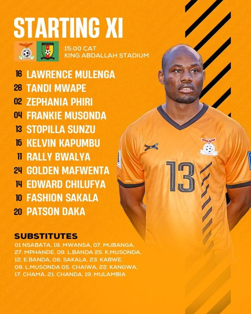 Compos Zambie Cameroun
