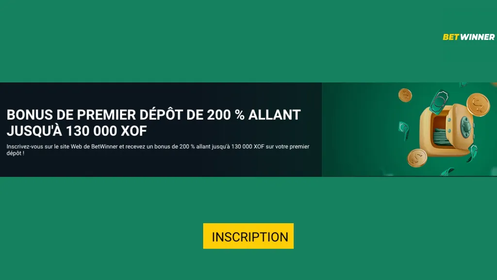 BetWinner code promo paris sportifs AFRVIP avec bonus de bienvenue jusqu’à 200 euros