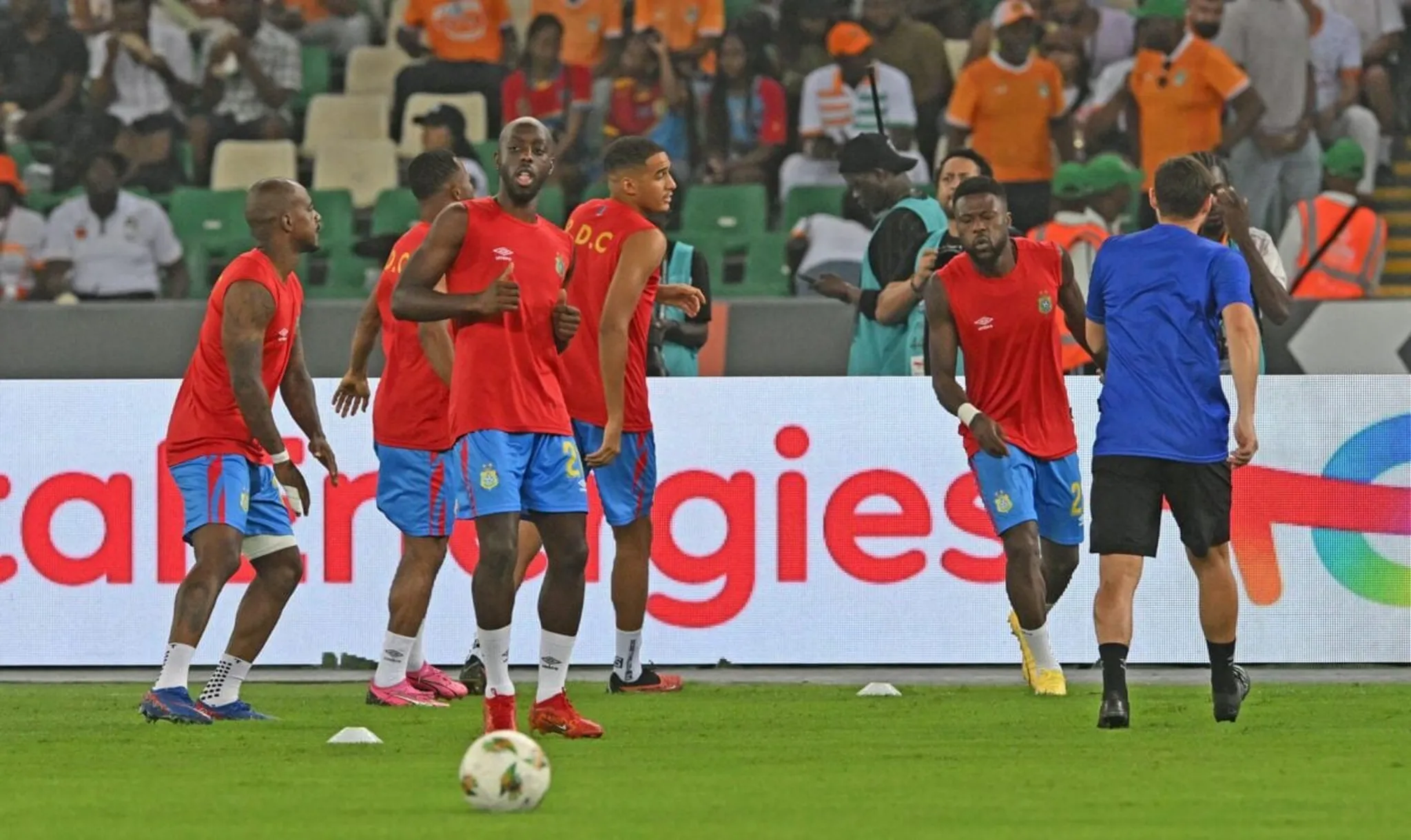 C&ocirc;te d&rsquo;Ivoire-RDC : le geste poignant des Congolais pendant l&rsquo;hymne