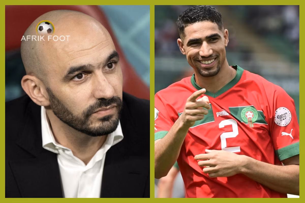 Maroc : que penser des retrouvailles Hakimi-Regragui &agrave; J-33 du Mondial ?