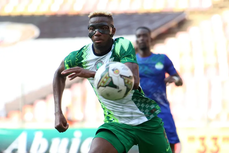 CAN 2023 (Q)&nbsp;: carton 6-0 du Nigeria, Osimhen finit sur un tripl&eacute;