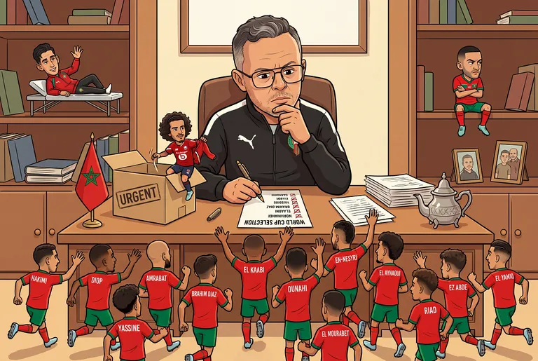 Choisis tes 26 joueurs marocains pour la Coupe du monde 2026