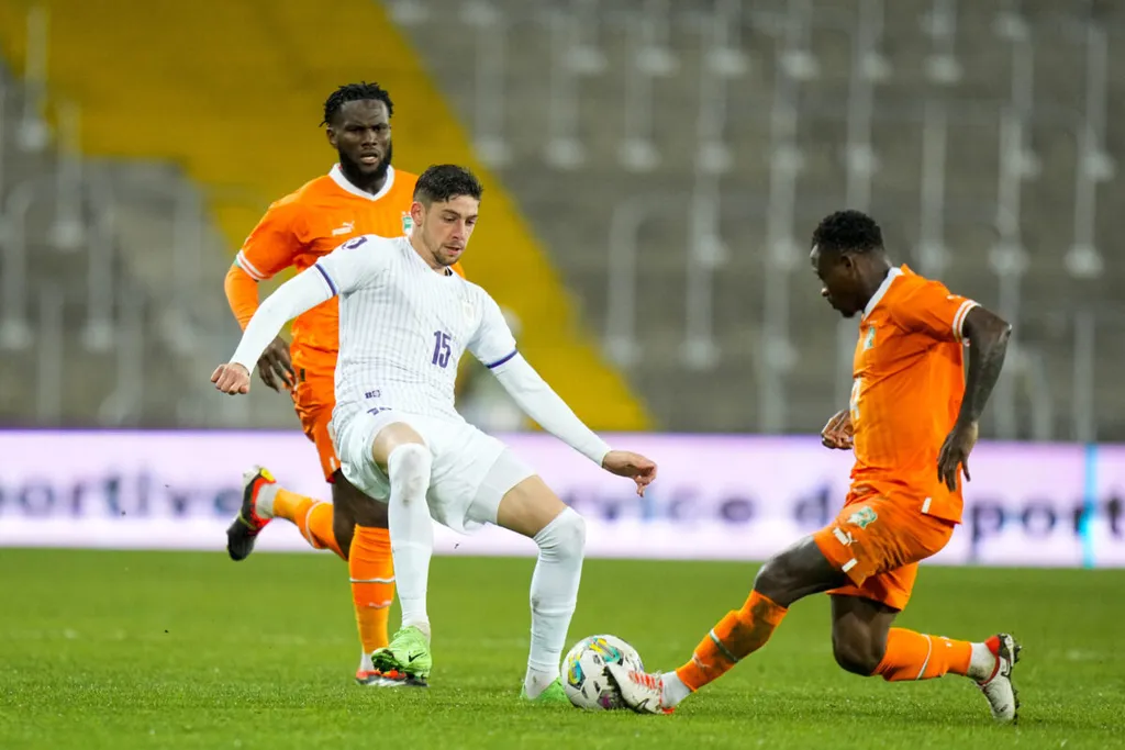 C&ocirc;te d'Ivoire Uruguay, Federico VALVERDE