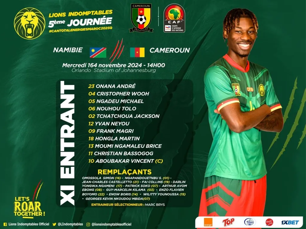 Onze du Cameroun