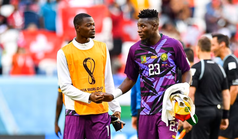 Cameroun&nbsp;: le geste g&eacute;n&eacute;reux d&rsquo;Andr&eacute; Onana pour ses co&eacute;quipiers