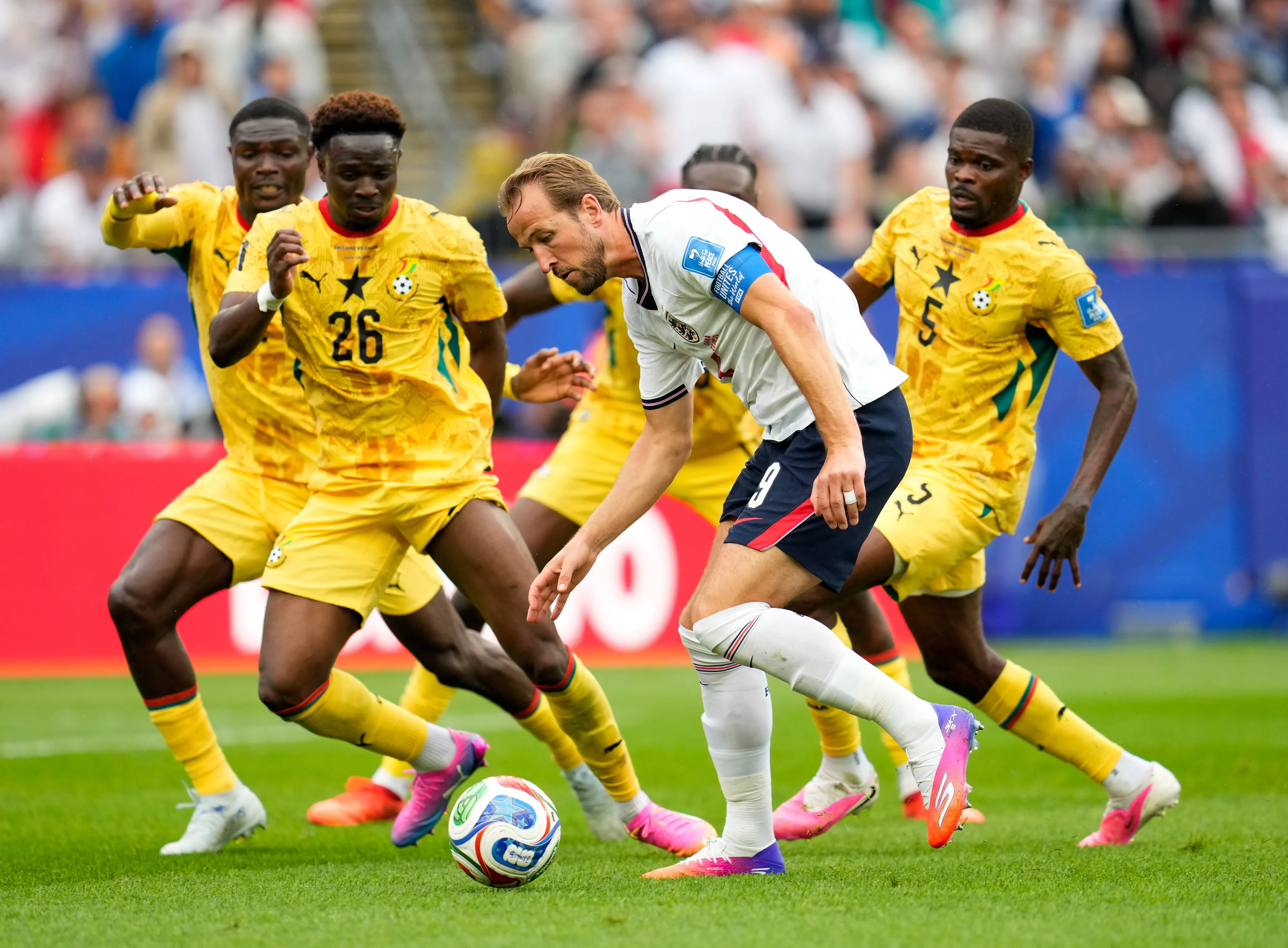 Angleterre &ndash; Ghana : la d&eacute;fense de fer des Black Stars mus&egrave;le Kane et les siens&hellip; Les NOTES des joueurs de ce match de la Coupe du monde 2026