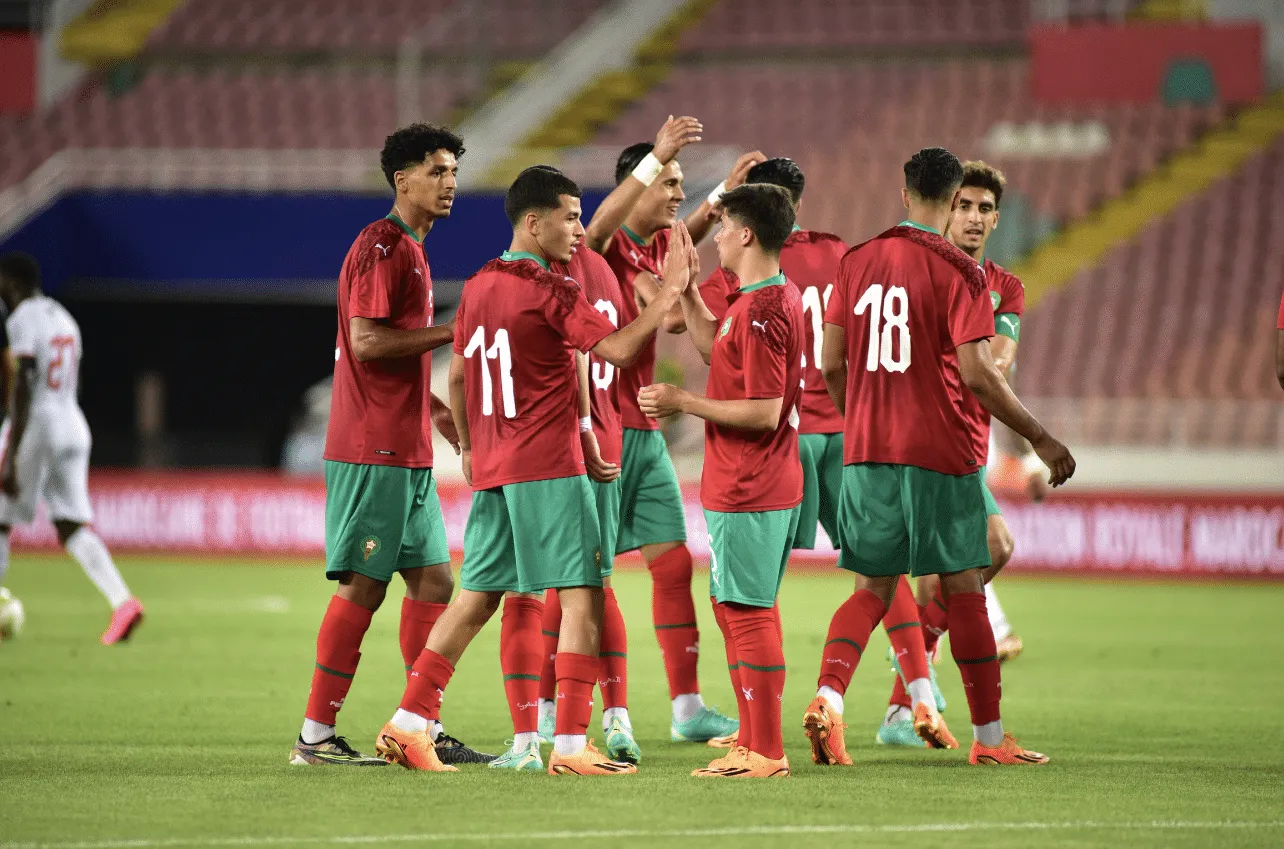 Pr&eacute;pa. CAN U23&nbsp;: le Maroc cartonne la Mauritanie