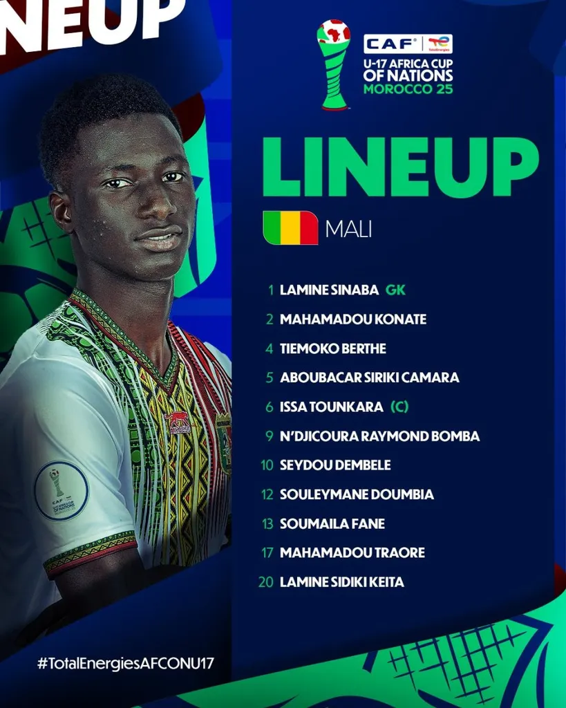 Compo Mali U17 contre Burkina Faso U17